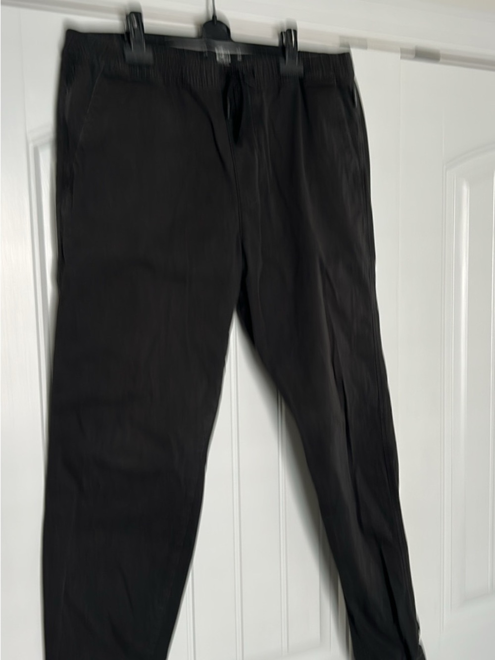 Hollister Black Slim Drawstring Joggers